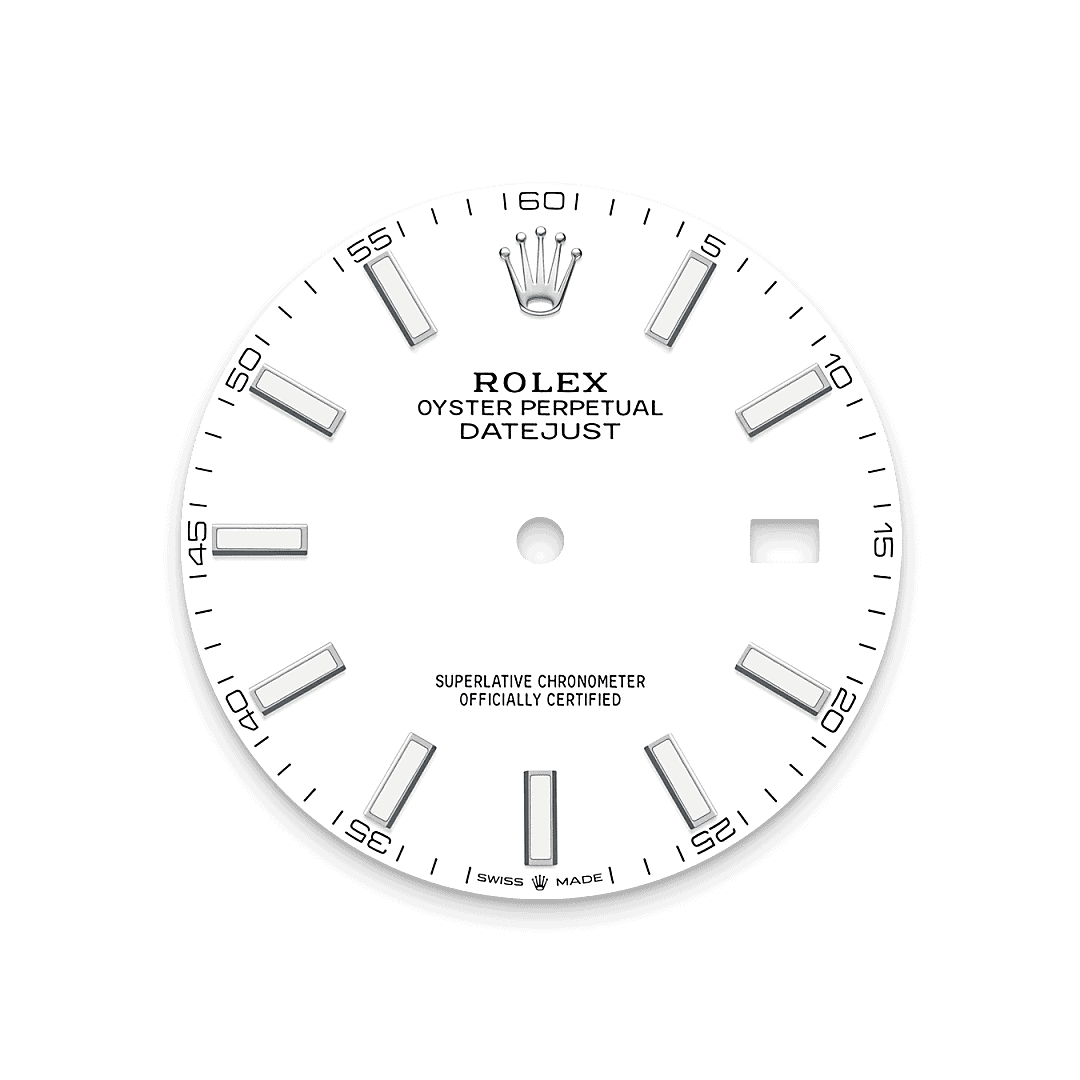 Rolex Dail Putih - Jam Tangan Swee Cheong