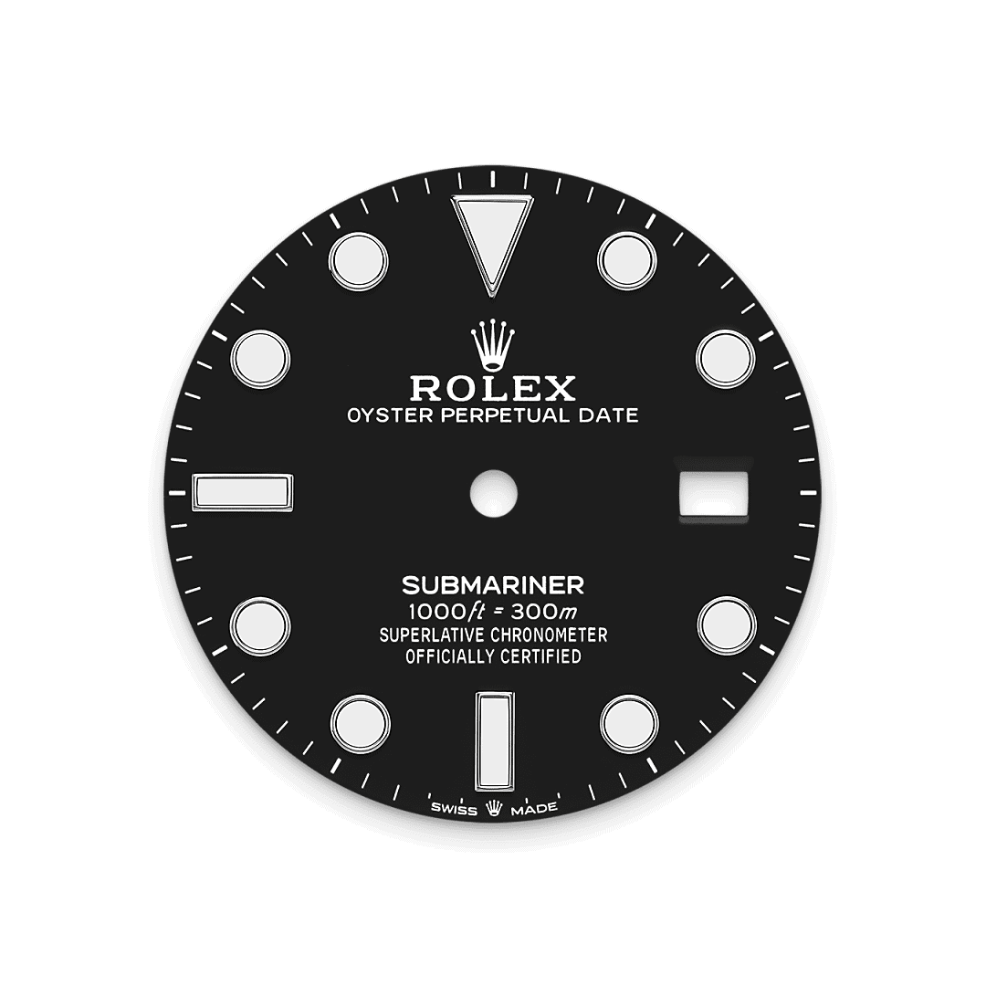 Rolex Dail Hitam - Jam Tangan Swee Cheong