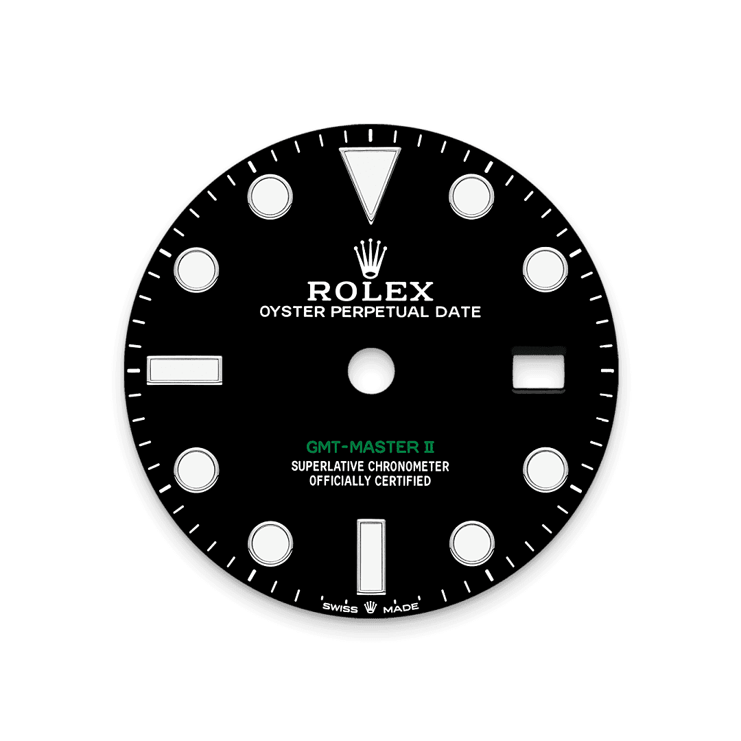 Rolex Dail Hitam - Jam Tangan Swee Cheong