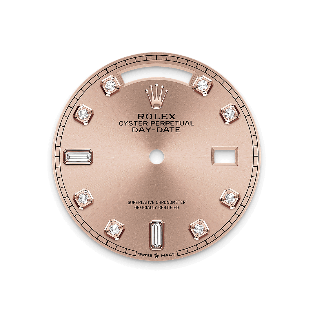 Rolex Dail Warna Ros - Jam Tangan Swee Cheong