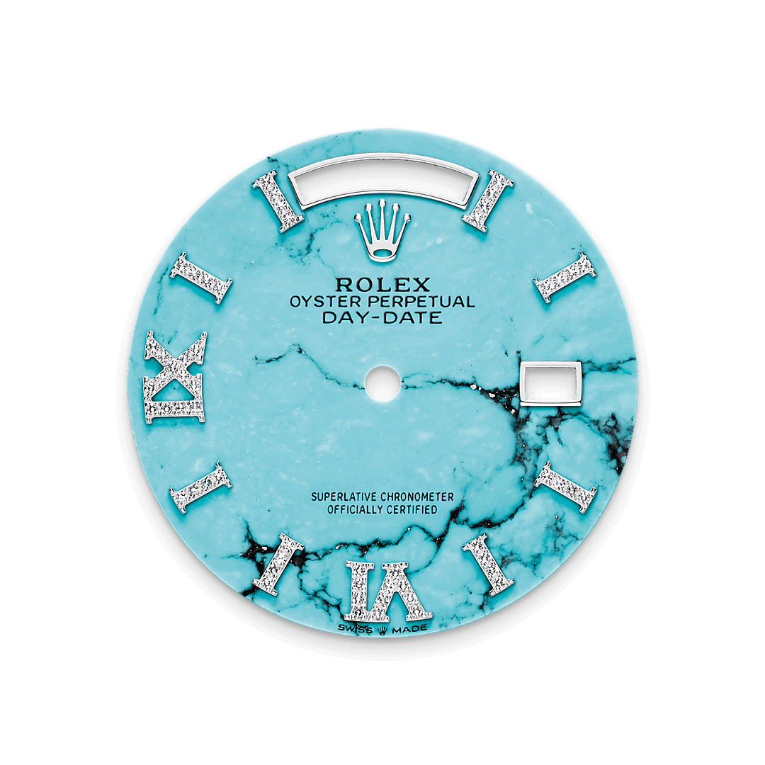 Rolex Dail Turquoise - Jam Tangan Swee Cheong