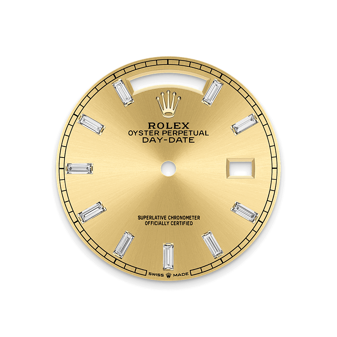 Rolex Dail Warna Champagne - Jam Tangan Swee Cheong