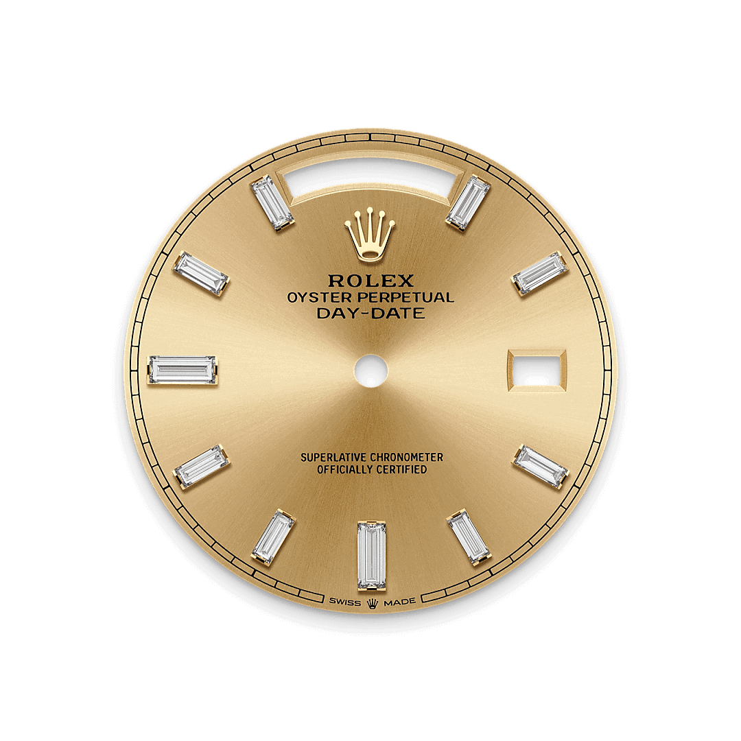 Rolex Dail Warna Champagne - Jam Tangan Swee Cheong