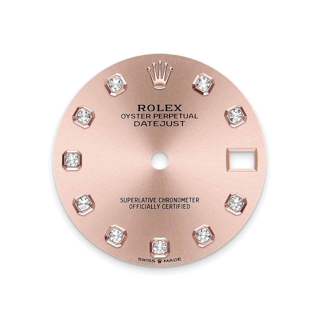 Rolex Dail Warna Ros - Jam Tangan Swee Cheong