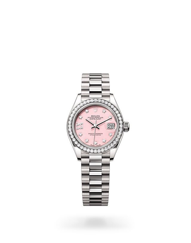 Rolex oyster pink discount face