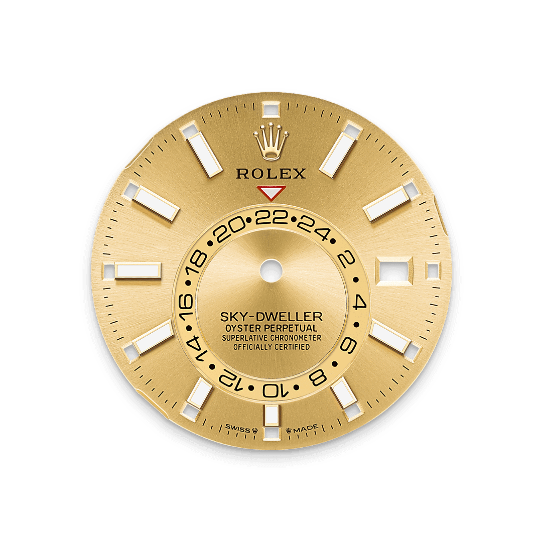 Rolex Dail Warna Champagne - Jam Tangan Swee Cheong