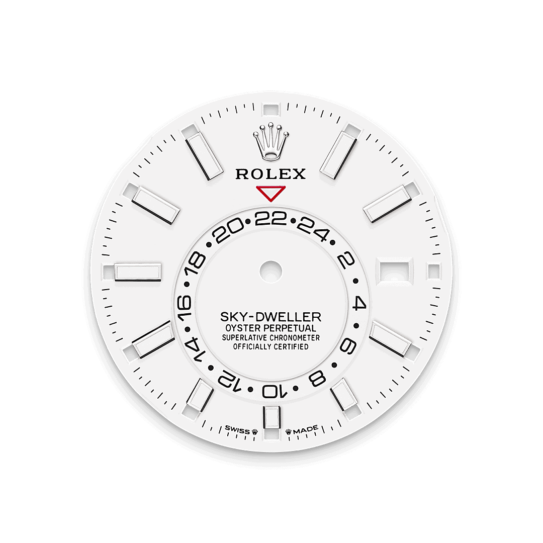 Rolex Dail Putih Terang - Jam Tangan Swee Cheong