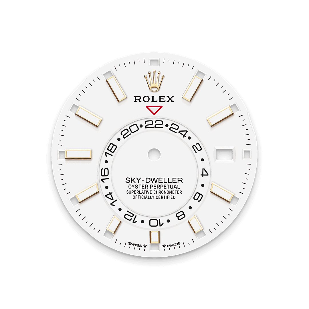 Rolex Dail Putih Terang - Jam Tangan Swee Cheong